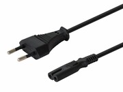 Savio Kabel zasilający płaski ósemka 2pin, 3m, CL-105 savio