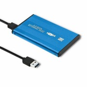 Qoltec Obudowa na dysk HDD/SSD 2.5 cala SATA3 | USB 3.0 | Niebieska qoltec
