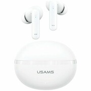 USAMS Słuchawki bluetooth TWS E02 ANC+ENC white usams