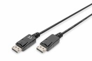 Digitus Kabel połączeniowy DisplayPort z zatrzaskami 1080p 60Hz FHD Typ DP/DP M/M czarny 2m digitus