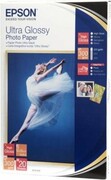 Papier Epson Ultra Glossy Photo Paper, 100 x 150mm, 300g/m2, 20 kartek S041923 EPSON