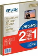 Papier Epson Premium Glossy Photo Paper 2 w cenie 1 A4; 255 g; 2x15 kartek S042169 EPSON