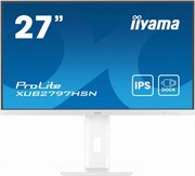 IIYAMA Monitor 27 cali XUB2797HSN-W2 IPS,FHD,USB-C Dock,HAS,300cd,1ms,sRGB99%,100Hz,HDMI,DP-out,USBx4,RJ45,2x2W/5y/ IIYAMA