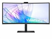 Samsung Monitor 34 cale ViewFinity S65VC VA 3440x1440 UWQHD 21:9 1xHDMI 1xDP 1xUSB-C (90W) 2xUSB 3.0 LAN (RJ45) 5ms HAS Webcam g SAMSUNG