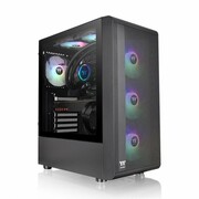 Thermaltake Obudowa - S200 Tempered Glass ARGBx3 Czarna thermaltake