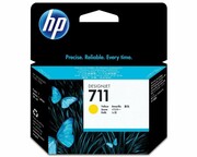 HP Tusz Żółty HP711 CZ132A - zdjęcie 1