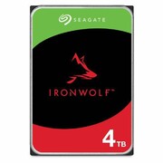 Seagate NAS HDD 4TB IronWolf 5400rpm 6Gb/s SATA 256MB cache 3.5inch 24x7 CMR for NAS and RAID rackmount systems BLK seagate