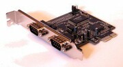 Unitek Kontroler PCI-E - 2x RS232 , Y-7504 unitek
