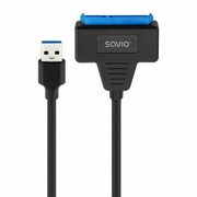 Savio Adapter USB-A 3.1 Gen 1 (M) - SATA (F) do dysków SATA 2.5 cala , AK-68 savio