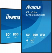 IIYAMA Monitor profesjonalny 50 cali LH5066UHSB-B1AG IPS,4k,800cd,1200:1,Android14,6.5ms ,2xHDMI, USB-C, RJ45, 2xUSB, 2x10W, W IIYAMA