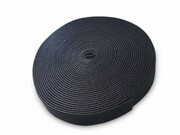 Savio Organizer na kable, taśma, rzep, czarny, 10m, OC-01/B savio