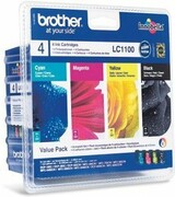 Brother Tusz LC1100 CMYK 4pack BROTHER