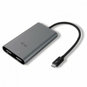 i-tec Adapter do notebooków i tabletów MacOS oraz Windows z portem Thunderbolt3 - Thunderbolt3 Dual Display Video Port i-tec