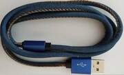 Gembird Kabel USB 2.0 Type C premium jeans 2 m gembird