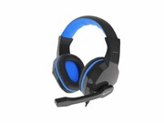 Genesis Słuchawki dla graczy Argon 100 z mikrofonem czarno-niebieskie natec