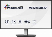 IIYAMA Monitor 31.5 cala ProGraphic HB3201UHSNP-B1 4K,IPS BLACK 2.0,450cd,VESA USB-c dock(PD:96W),HDMI,DP,DAISY/CHAIN,4xUSB,RJ45 IIYAMA