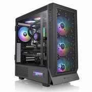 Thermaltake Obudowa - Ceres 500 ARGB*4 Tempered Glass - Black thermaltake