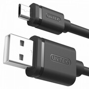 Unitek Kabel USB - microUSB 2.0, 2M, M/M; Y-C455GBK unitek