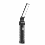 Savio Lampa warsztatowa akumulatorowa COB LED 3W + SMD 1W, USB-C, 150 lm, obrotowa głowica, magnes, FL-03 savio