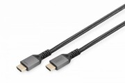 Digitus Kabel Premium połączeniowy HDMI 2.1 Ultra HighSpeed 8K60Hz UHD Typ HDMI A/A M/M 1m Czarny digitus
