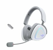 Asus Słuchawki ROG Delta II Wireless 2.4GHz/BT/3.5 Białe ASUS