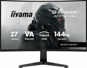 IIYAMA Monitor 27 cali GC2781HSU-B1 VA, FHD, 144Hz, 1ms, 2xUSB, 1500R, 350 cd, 4000:1, HDMI, DP, FreeSync -1920x1080 (48-144Hz), IIYAMA