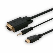 Savio Adapter HDMI (M) -VGA (M) + audio CL-198 savio