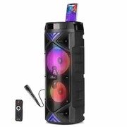 Media-Tech Głośnik FUNBOX KEG PRO MT3182 Karaoke/Bluetooth 5.0+EDR/FM/MP3?MicroSD/USB/Equalizer/AUX/Jack 6.3/Pilot/LED/RMS 50W/P media-tech
