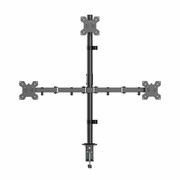 LogiLink Uchwyt na 3 monitory, 17-27 cale ,max 10kg na ramie logilink
