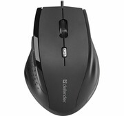 Defender Mysz optyczna ACCURA MM-362 1600dpi 6P Czarna defender