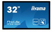 IIYAMA Monitor dotykowy 32 cale TF3215MC-B2 POJ.30PKT.VA.VGA.HDMI.DP.500cd/m2.3000:1/8ms.24/7.7H.IP65(front).PION/POZIOM.200x200 IIYAMA