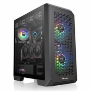 Thermaltake Obudowa - View 300 MX ARGB*3 Tempered Glass - Czarna thermaltake
