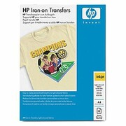 Papier HP Iron-On T-Shirt Transfers,A4,12szt-specjalny papier do wprasowania własnych wydruków na materiały bawełniane C6050A HP