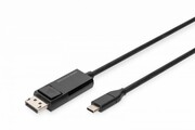 Digitus Kabel adapter USB Typ C/DisplayPort dwukierunkowy 8K 30Hz 2m digitus
