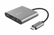 Trust DALYX adapter USB C 3w1 trust