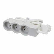 Legrand Przedłużacz standard 3x2P+Z 3m biało-szary legrand