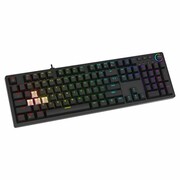 Savio Klawiatura mechaniczna STYX Outemu Peach Silent Hot Swap RGB savio