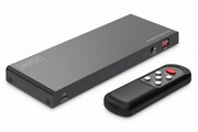 Digitus Przełącznik / Switch HDMI 4x1, 8K/60Hz (4:4:4) z HDR, 48 Gbps, HDCP 2.3, Toslink / Stereo, EDID digitus