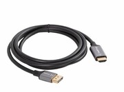 Lanberg Kabel Displayport(M)-HDMI(M)1.8M 4K czarno-srebrny lanberg