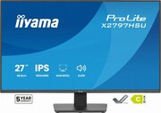 IIYAMA Monitor ProLite 27 cali X2797HSU-B1 IPS,FHD,HDMI,DP,120Hz,350CD,2xUSBv3.2, 2xUSB-C, GW 5lat IIYAMA