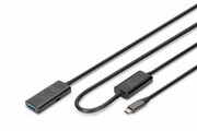 Digitus Kabel przedłużający aktywny USB-C - USB-A, USB 3.2 Gen1 5Gbps, 10m digitus