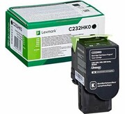 Lexmark Toner C232HK0 Black 3K C2325dw, C2425dw, C2535dw, MC2325adw, MC LEXMARK