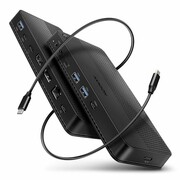 AXAGON HMC-U4 Wieloportowy hub USB 12in1, USB 4.0 40Gbps, 3x USB-A, 2x USB-C, GLAN, HDMI 8K, DP 8K, PD 100W, HQ audio 24bit, UHS axagon