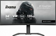 IIYAMA Monitor 34 cale G-Master GCB3482WQSU-B1,VA,UWQHD,120HZ,1500R, HDR400, 21:9, 500cd,2x5W, USB-c IIYAMA