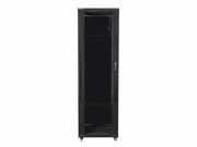 Lanberg Szafa stojąca Rack 19 42U 600x600mm czarna lanberg