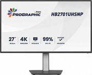 IIYAMA Monitor 27 cali ProGraphic HB2701UHSNP-B1 4K,IPS BLACK 2.0,450cd,VESA USB-c dock(PD:96W),HDMI,DP,DAISY/CHAIN,4xUSB,RJ45,3 IIYAMA