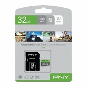 PNY Karta pamięci MicroSDHC Elite 32GB P-SDU32GU185GW-GE pny