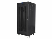Lanberg Szafa stojąca rack 19 27U 600x600 mm, czarna lanberg