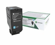 Lexmark Toner 75B20C0 Cyan 10K CS727de, CS728de, CX727de LEXMARK