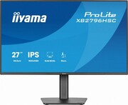 IIYAMA Monitor 27 cali XB2796HSC-B1 IPS,FHD,HDMI,USB-C (PD 65W),144Hz, 1xUSB 3.2 , 1xUSB-C, 2x2W, HAS 150/PIVOT/obrót stopy IIYAMA